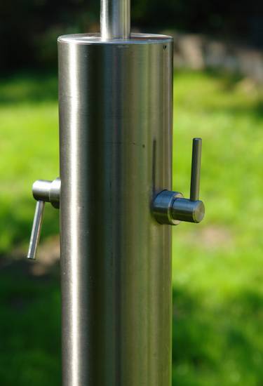 Gartendusche mit Mischer