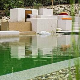 Wasserfall Mekong II aus Edelstahl — Michael Krauss Wasserspiele