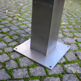 Warmwasserdusche Quero dick aus Edelstahl — Michael Krauss Wasserspiele