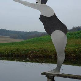 Susanna aus Edelstahl — Michael Krauss Wasserspiele