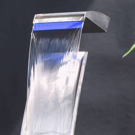 Zimmerbrunnen W I aus Edelstahl — Michael Krauss Wasserspiele